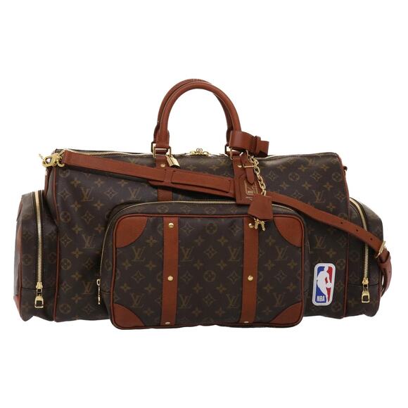 LOUIS VUITTON Monogram Nba Gym Bag Boston Bag M45794 - Picture 1 of 16